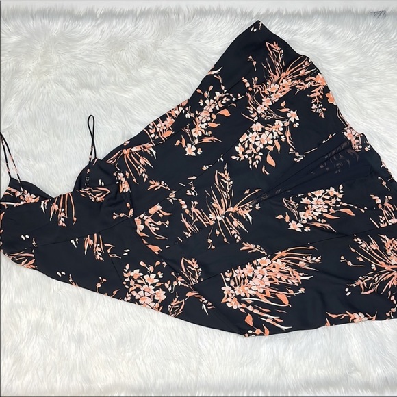 Joie Almona Floral Print Button Front Pleated Maxi Dress, Size M - Picture 7 of 12